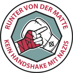 Runter von der Matte! – Kein Handshake mit Nazis
